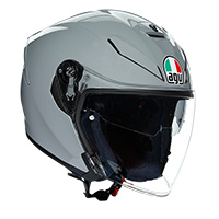 Agv K-5 Jet Solid Helmet Nardo Grey