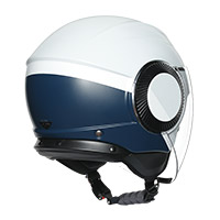Agv Orbyt Block Helmet Grey White - 4