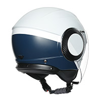 Casque AGV Orbyt Block gris blanc - 4