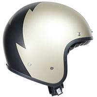 Agv X70 Jet Helmet Volt Champagne Black