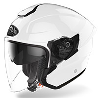 Airoh H 20 Color Helm weiß glänzend