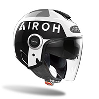 Casco Jet Airoh Helios Up Bianco