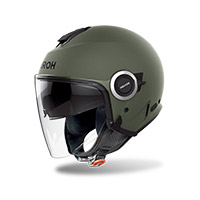 Casco Airoh Helyos Color Verde Opaco