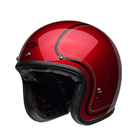 Casque Bell Custom 500 Ece06 Chief Candy Rouge