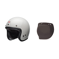 Casco Bell Custom 500 Ece06 Vintage Bianco