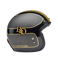Bell Custom 500 Carbon Ece6 Rsd Player Helmet Gold - 3