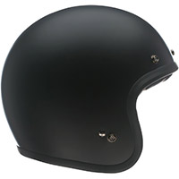 Casco Bell Custom 500 negro opaco - 4
