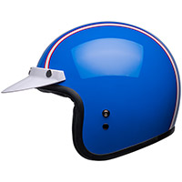 Bell Custom 500 Six Day Steve Mcqueen Helmet Blue