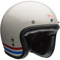 Casco Bell Custom 500 Stripes blanco - 2