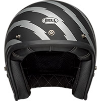 Bell Custom 500 Vertigo Helmet Black Silver - 5