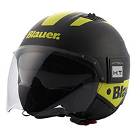 Casco Blauer Bet Ht Nero Giallo