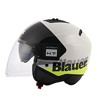 Casco Blauer BET Urban blanco amarillo negro - 2