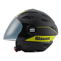 BlauerBratヘルメットマットブラックイエロー