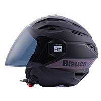 Casque Blauer Brat noir mat titane - 2