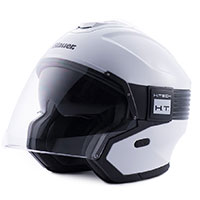 Blauer Hacker Helm noir jaune