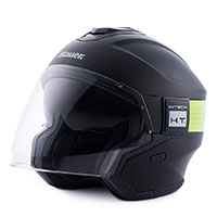 Blauer Hacker Helm Noir Jaune