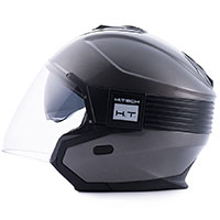 Casco Blauer Hacker titanio negro - 3