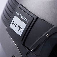 Blauer Hacker Helm titan schwarz - 4