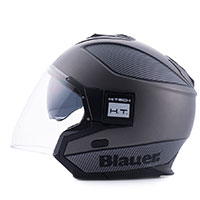 Casco Blauer Solo BTR titano carbono - 2