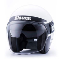 Blauer Pod Stripes blanc