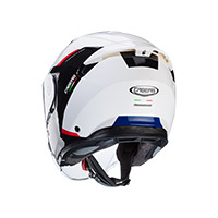 Casco Caberg Flyon 2 Boss blanco rojo azul - 3