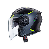 Casco Caberg Flyon 2 Boss gris amarillo - img 2