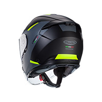 Casque Caberg Flyon 2 Boss gris jaune - 3