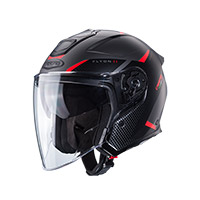 Caberg Flyon 2 Boss Helmet Grey Red Black