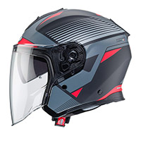 Caberg Flyon Rio Helmet Black Red Anthracite