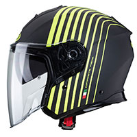 Caberg Flyon Bakari Helmet Black Fluo Yellow