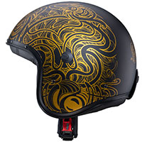 Caberg Freeride Maori Helmet Matt Black Gold