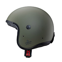 Caberg Jet Freeride X Helmet Green Matt - 2