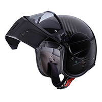 Caberg Jet Ghost X Carbon Helmet Black