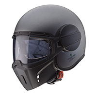 Casco Caberg Jet Ghost X Gun Metal Opaco