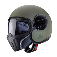 Caberg Jet Ghost X Helmet Green Matt