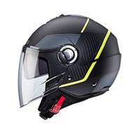 Casco Caberg Riviera V4x Geo Giallo Antracite - img 2