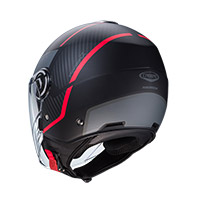 Caberg Riviera V4x Geo Helmet Red Anthracite
