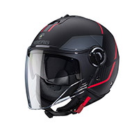 Caberg Riviera V4x Geo Helmet Fuchsia Anthracite
