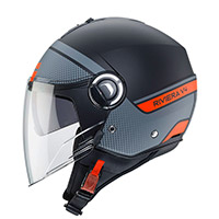 Caberg Riviera V4 Elite Helmet Black Orange