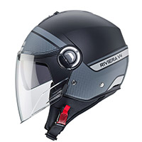 Caberg Riviera V4 Elite Helm Noir Gris