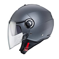 キャバーグ リビエラ V4 ヘルメット マット ガン メタル
