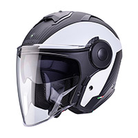 Casque Caberg Soho Milano noir mat jaune