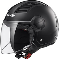 Ls2 Airflow L Of562 Solid Helmet Black