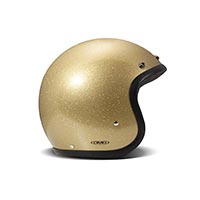 Dmd Jet Retro Glitter Helmet Gold