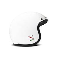 Casque Dmd Jet Retro Ita Blanc