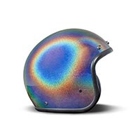 Casco Dmd Jet Retro Rainbow