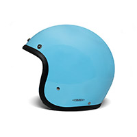 Casco Dmd Jet Retro azul claro - 3