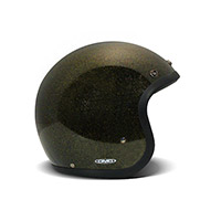 Casco Dmd Jet Retro Glitter Bronzo