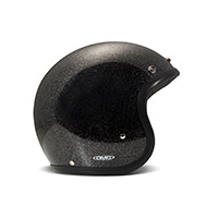 Dmd Jet Vintage Glitter Helmet Black