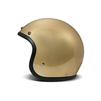 Dmd Jet Retro Helmet Gold - 3